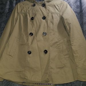 H&M Divided WMN Trench Hooded Jacket